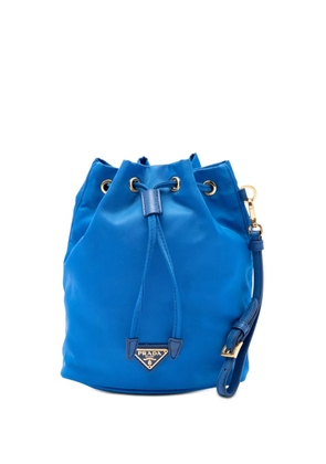Prada Pre-Owned 2000-2013 Tessuto Drawstring pouch - Blue