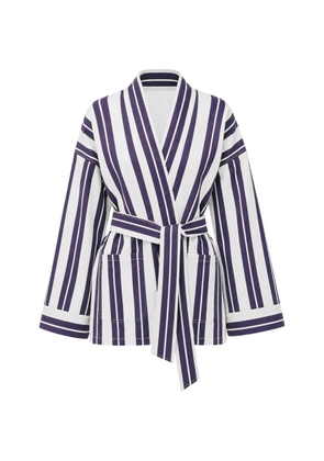 Forte Forte striped jacket - Blue