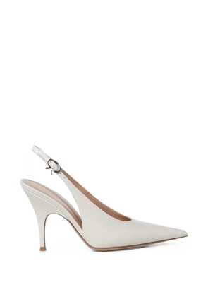 Gianvito Rossi pointed-toe slingback pumps - Neutrals