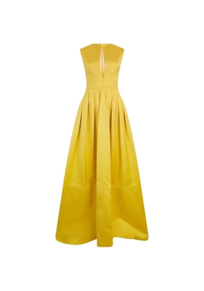 Philosophy Di Lorenzo Serafini sleeveless flared maxi dress - Yellow