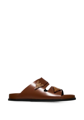 Vanda Novak Sandy double-strap sandals - Brown