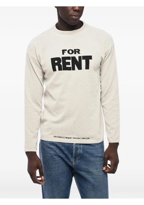 ERL For Rent ribbed-trim sweater - White