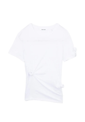 Helmut Lang knotted baby tee - White