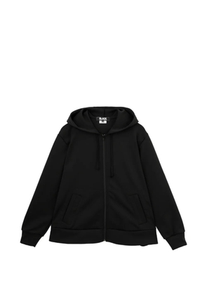Black Comme Des Garçons zip-up hoodie