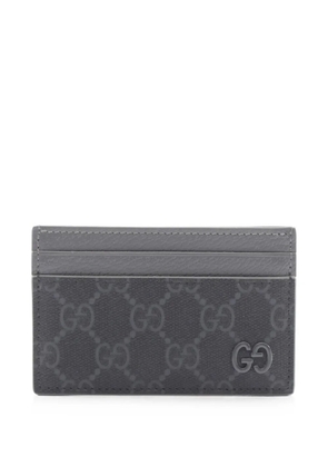 Gucci Pre-Owned 2020s GG Supreme card holder - Grey
