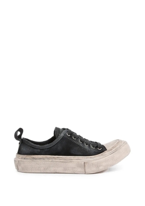 Ann Demeulemeester Halli leather sneakers - Black