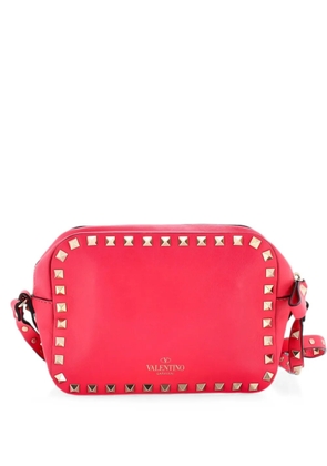 Valentino Garavani Pre-Owned Rockstud Camera Leather crossbody bag - Pink