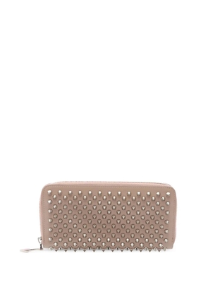 Christian Louboutin Pre-Owned 2000s Panettone spike-stud wallet - Neutrals