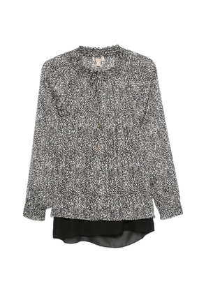 Michael Kors tie-fastening blouse - Black