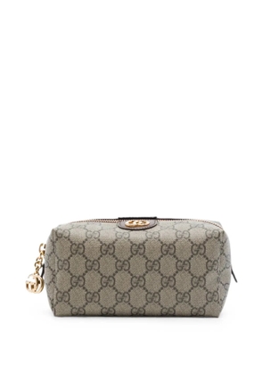 Gucci Pre-Owned 2000-2015 GG Supreme Ophidia Cosmetic pouch - Neutrals