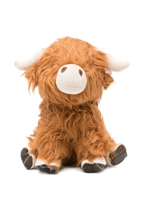 Barbour Highland Cow dog toy - Brown