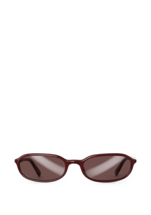 ROTATE BIRGER CHRISTENSEN oval-frame sunglasses - Red
