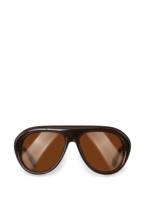 ROTATE BIRGER CHRISTENSEN pilot-frame sunglasses - Brown