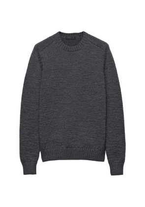 Prada wool crew-neck sweater - Grey