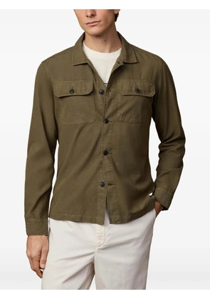 Hackett London Heritage Twill overshirt jacket - Green