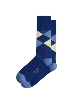 Hackett London jacquard argyle socks - Blue