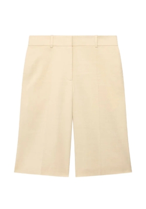 Another Tomorrow tailored shorts - Neutrals