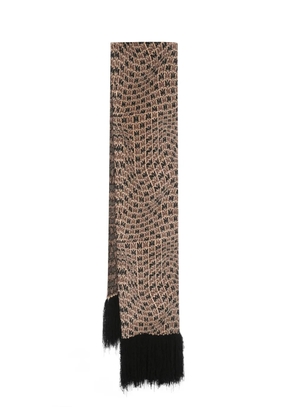 AMIRI MA Swirl scarf - Neutrals