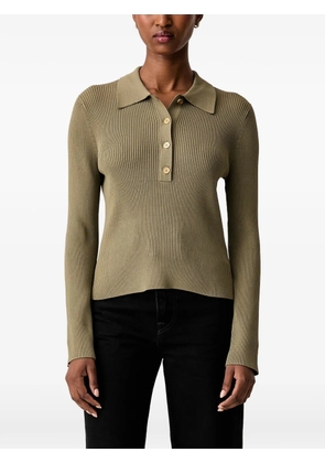 Michael Michael Kors ribbed-knit polo sweater - Green