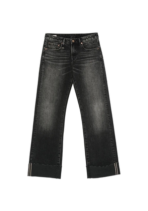 R13 Effie cuffed jeans - Black