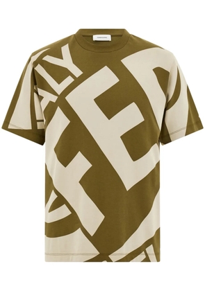 Ferragamo graphic print T-shirt - Green