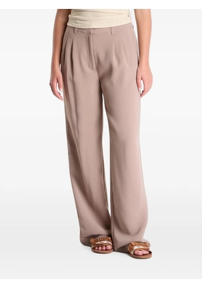GUESS USA Tailored crepon pants - Brown