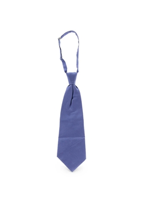 Corneliani Ascot adjustable silk tie - Blue