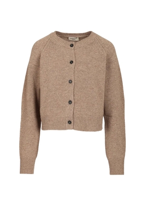 Weekend Max Mara button-up wool cardigan - Brown