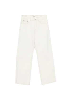 SANDRO contrast-stitch jeans - Neutrals