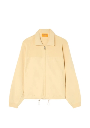 Guest In Residence zip-up drawstring jacket - Yellow