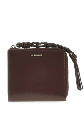Jil Sander tangle card holder - Brown