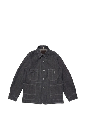 TAIGA TAKAHASHI Lot.716 damaged denim jacket - Grey