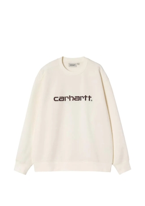 Carhartt WIP logo-embroidered sweatshirt - Neutrals