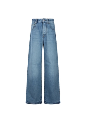 Jacquemus The wide de-Nîmes denim pants - Blue