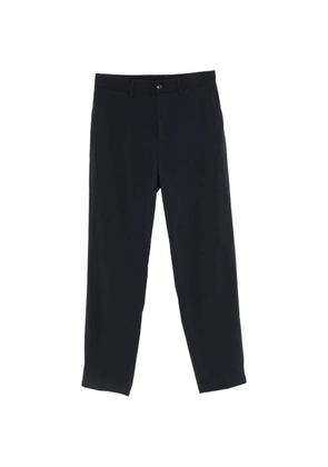 Emporio Armani elasticated-waistband trousers - Blue