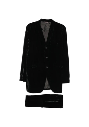 Romeo Gigli Pre-Owned 1990s velvet suit - Black