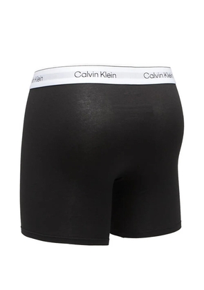 Calvin Klein logo-waistband boxer briefs - Black