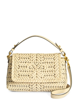 Anya Hindmarch Neeson woven cross body bag - Neutrals