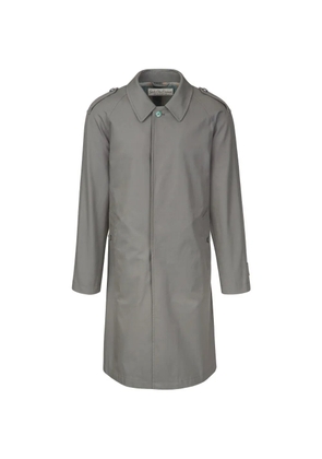 GOD'S TRUE CASHMERE gemstone-embellished cashmere coat - Grey