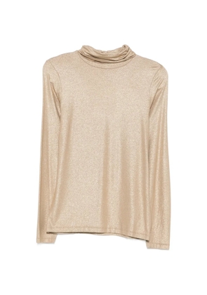 Majestic Filatures metallic-effect long-sleeve top - Neutrals