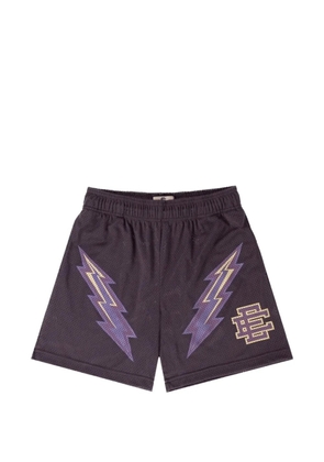 ERIC EMANUEL mesh track shorts - Purple