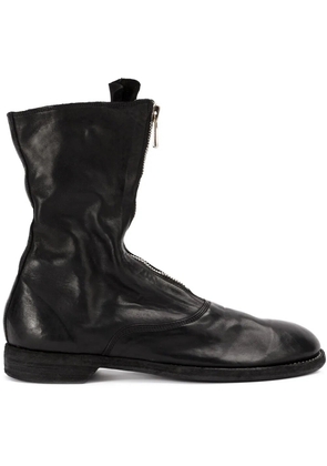 Guidi front zip boots - Black