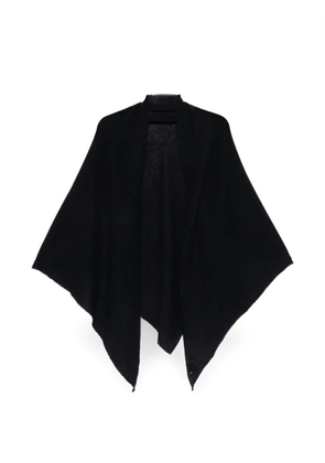 Faliero Sarti Adeli cashmere pointed scarf - Black