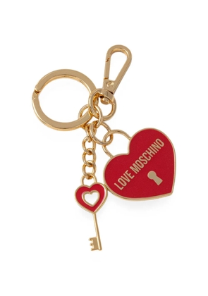 Love Moschino heart keyring - Gold