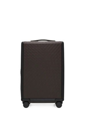 Ferragamo embossed Gancini hand luggage - Brown