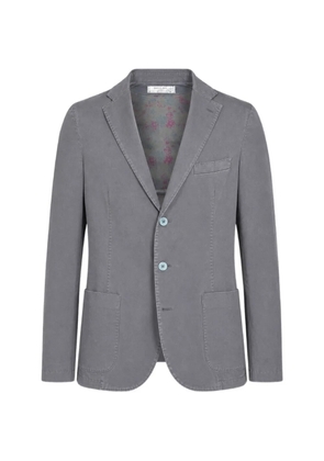 Manuel Ritz single-breasted notched-lapel blazer - Grey