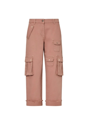 LIU JO worker pants with pockets - Pink