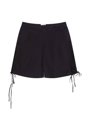 Alexander McQueen laced utility shorts - Black