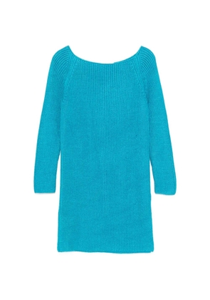 Celine Pre-Owned 2000s ribbed-knit sweater - Blue