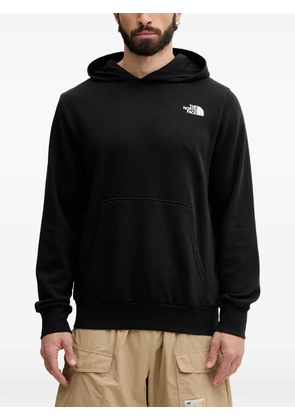 The North Face logo-print pouch-pocket hoodie - Black